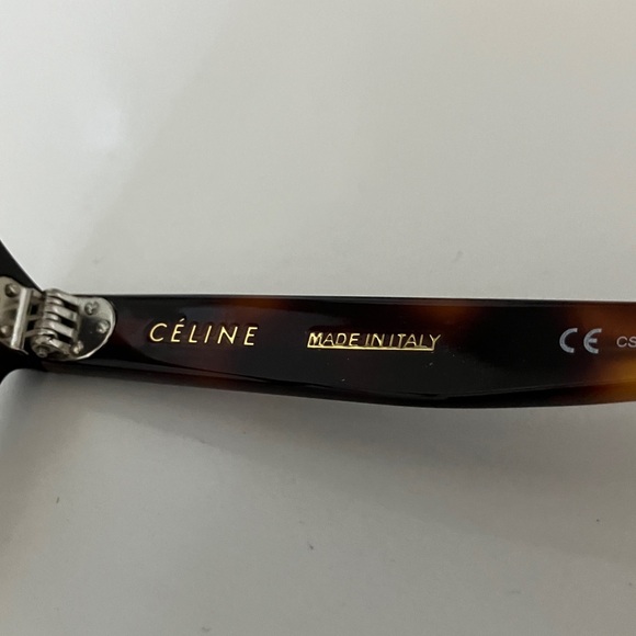 Celine Tortoise Shell Glasses style #41457 - Picture 6 of 11